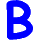 B